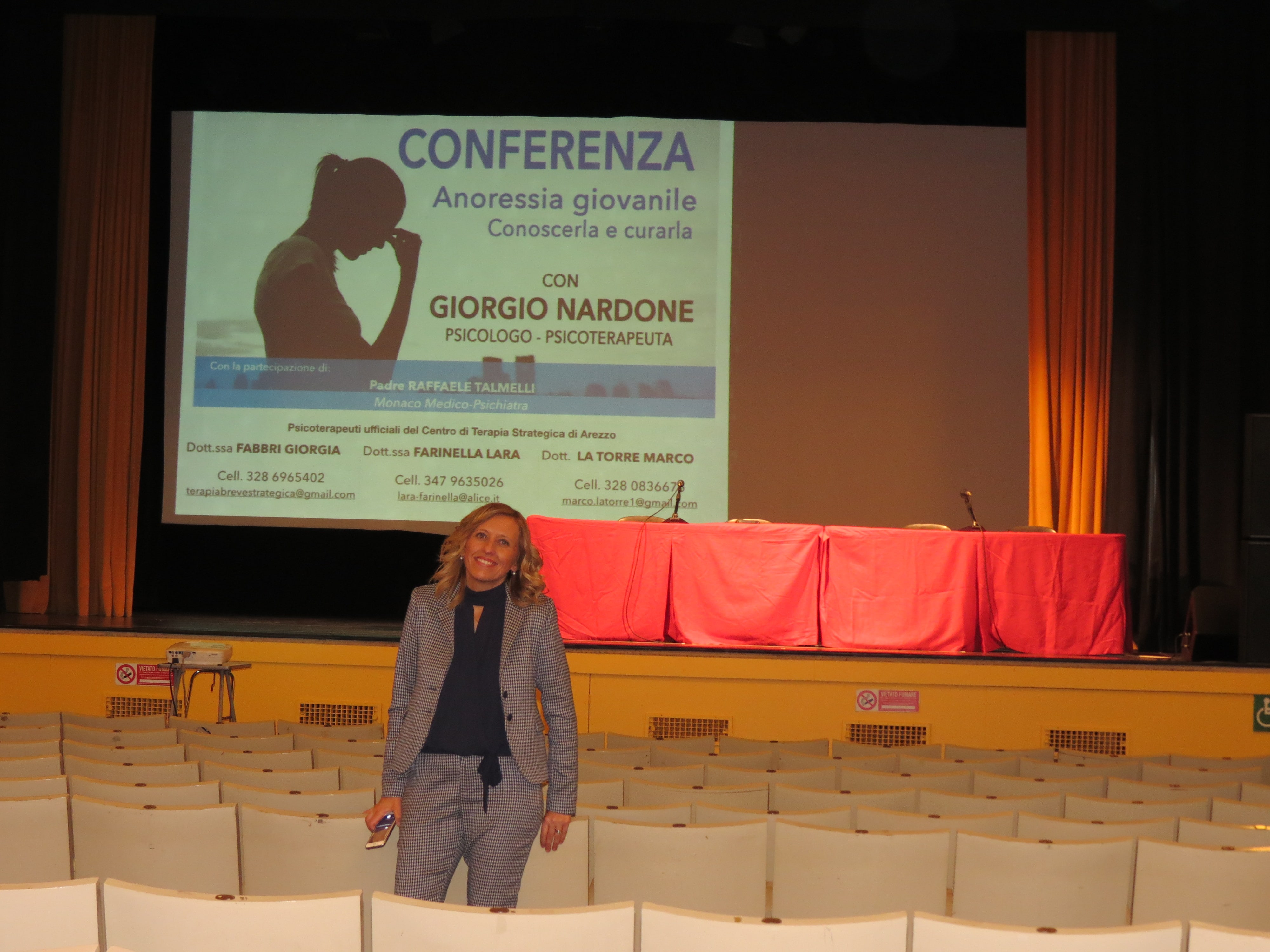 Dott.ssa Giorgia Fabbri - Conferenza anoressia